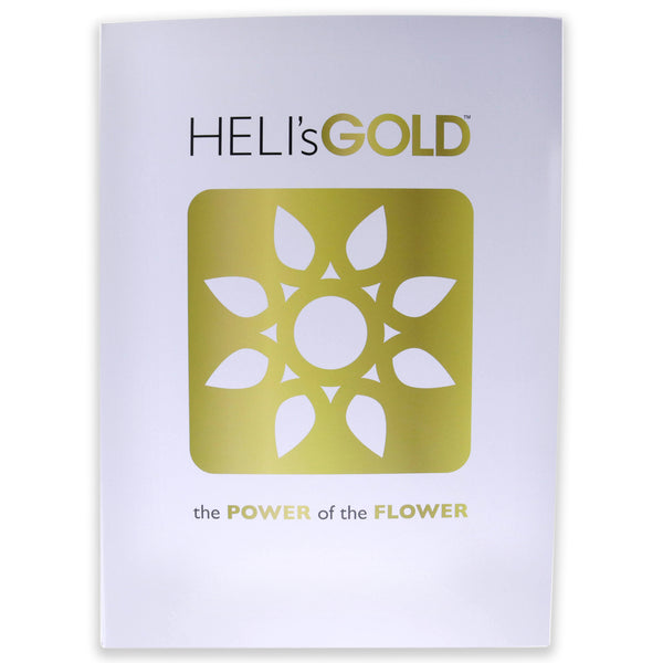 Helis Gold The Power Of The Flower Folder - Large by Helis Gold for Unisex - 1 Pc Folder