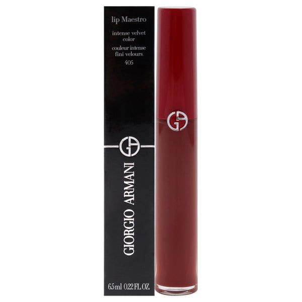Giorgio Armani Lip Maestro Intense Velvet Color - 405 Sultan by Giorgio Armani for Women - 0.22 oz Lipstick