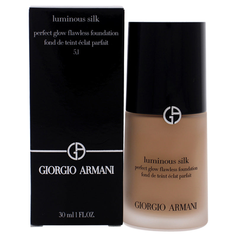 Giorgio Armani Luminous Silk Foundation - 5.1 Light to Medium-Pink by Giorgio Armani for Women - 1 oz Foundation