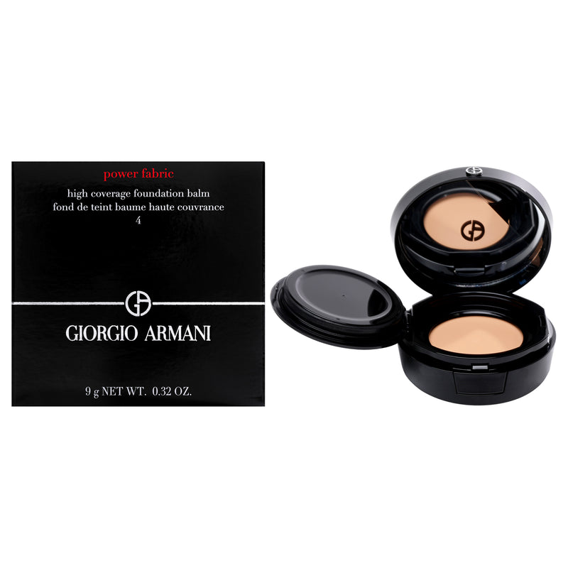 Giorgio Armani Power Fabric High Coverage Foundation Balm - 04 Deauville by Giorgio Armani for Women - 0.32 oz Foundation