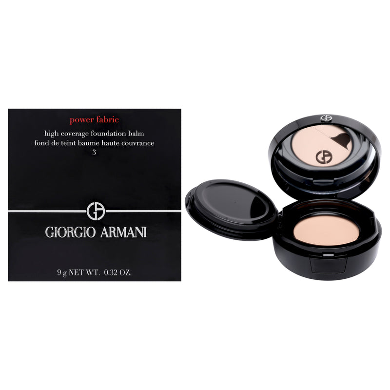Giorgio Armani Power Fabric High Coverage Foundation Balm - 03 Light by Giorgio Armani for Women - 0.32 oz Foundation