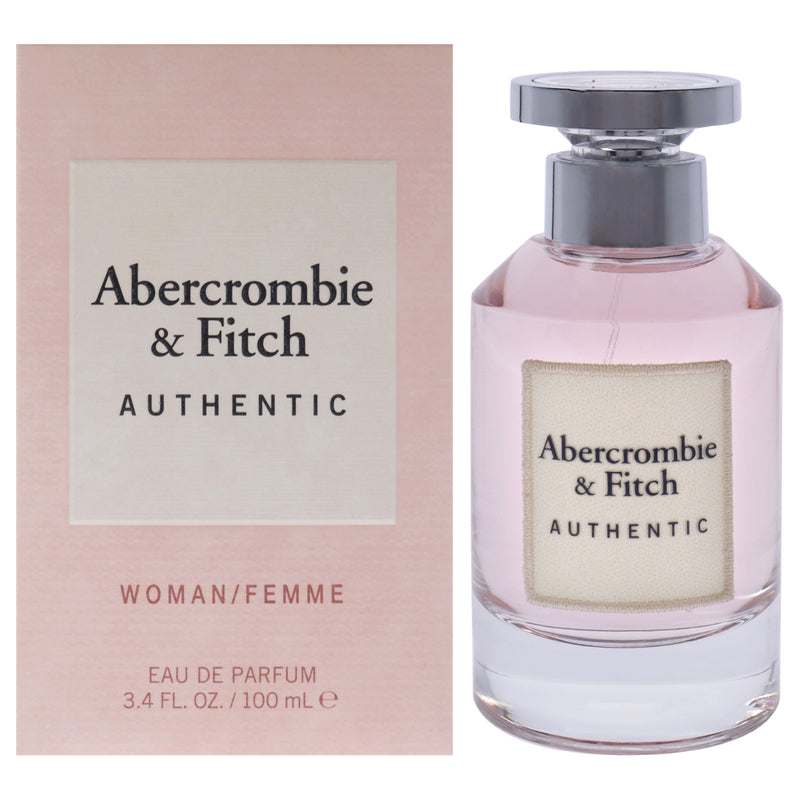 Abercrombie & Fitch Authentic by Abercrombie and Fitch for Women - 3.4 oz EDP Spray