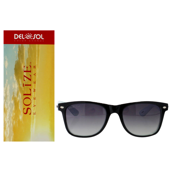 DelSol Solize Surf City - Light Blue-Blue by DelSol for Unisex - 1 Pc Sunglasses