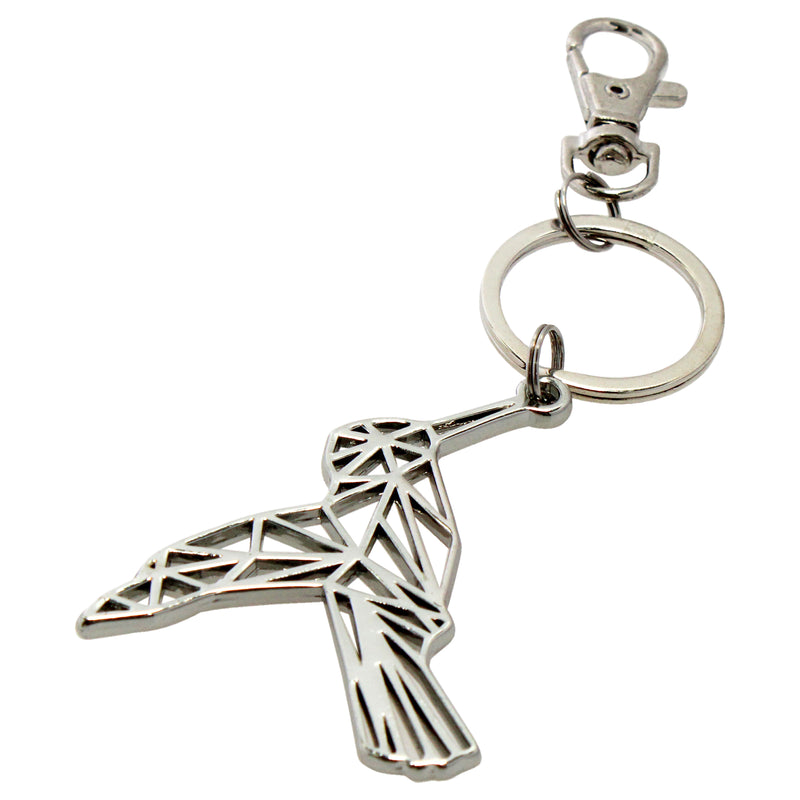 DelSol Color-Changing Key Chain Metal Hummingbird - Green by DelSol for Women - 1 Pc Keychain