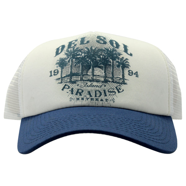 DelSol Color-Changing Trucker Hat - Island Paradise by DelSol for Unisex - 1 Pc Hat