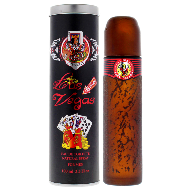 Cuba Cuba City Las Vegas by Cuba for Men - 3.3 oz EDT Spray