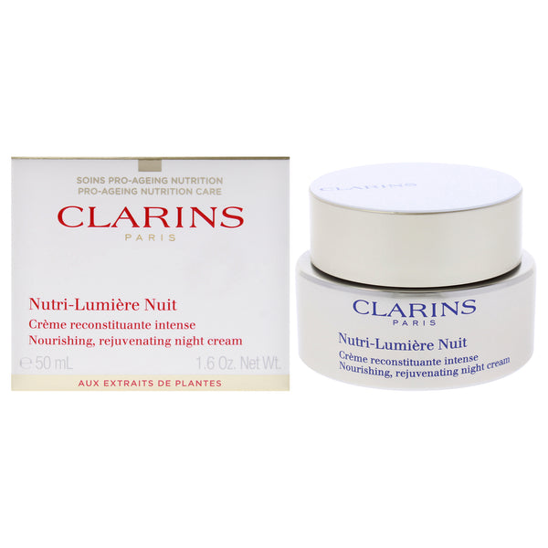 Clarins Nutri-Lumiere Night Cream by Clarins for Unisex - 1.6 oz Cream