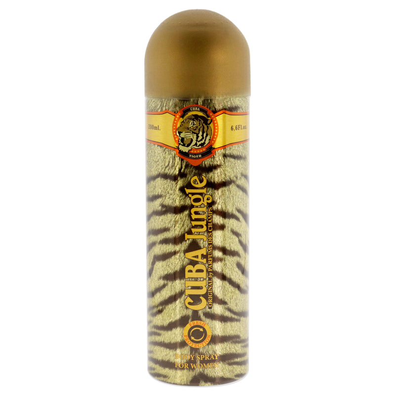 Cuba Cuba Jungle Tiger by Cuba for Women - 6.6 oz Body Spray