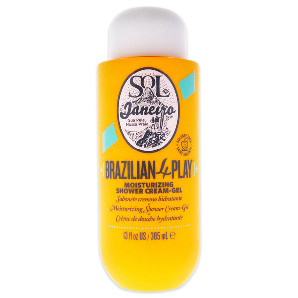 Sol de Janeiro Brazilian 4 Play Moisturizing Shower Cream Gel by Sol de Janeiro for Unisex - 13 oz Shower Gel