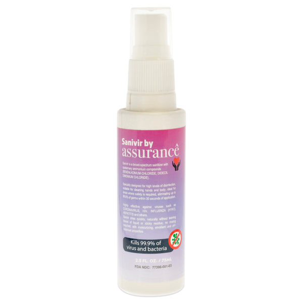 Assurance Sanivir Hand Sanitizer Solution by Assurance for Unisex - 2.5 oz Hand Sanitizer