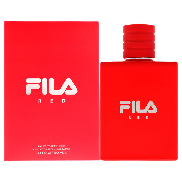 Fila Fila Red by Fila for Men - 3.4 oz EDT Spray