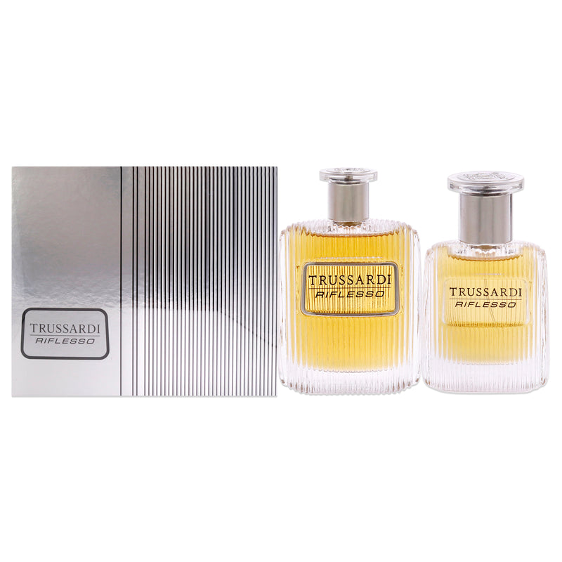 Trussardi Trussardi Riflesso by Trussardi for Men - 2 Pc Gift Set 3.4oz EDT Spray, 1oz EDT Spray