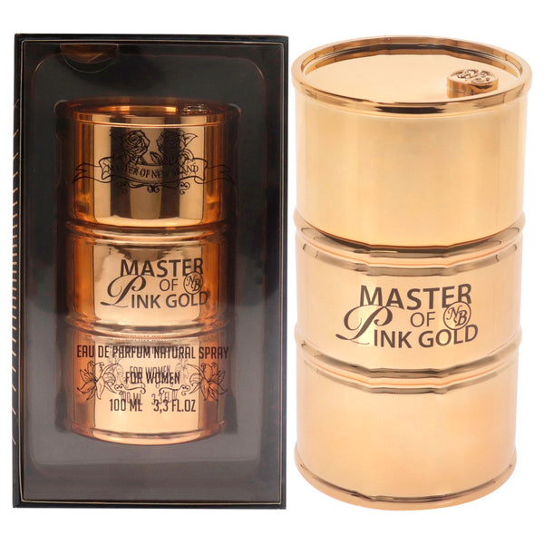 New Brand Master of Pink Gold by New Brand for Women - 3.3 oz EDP Spray