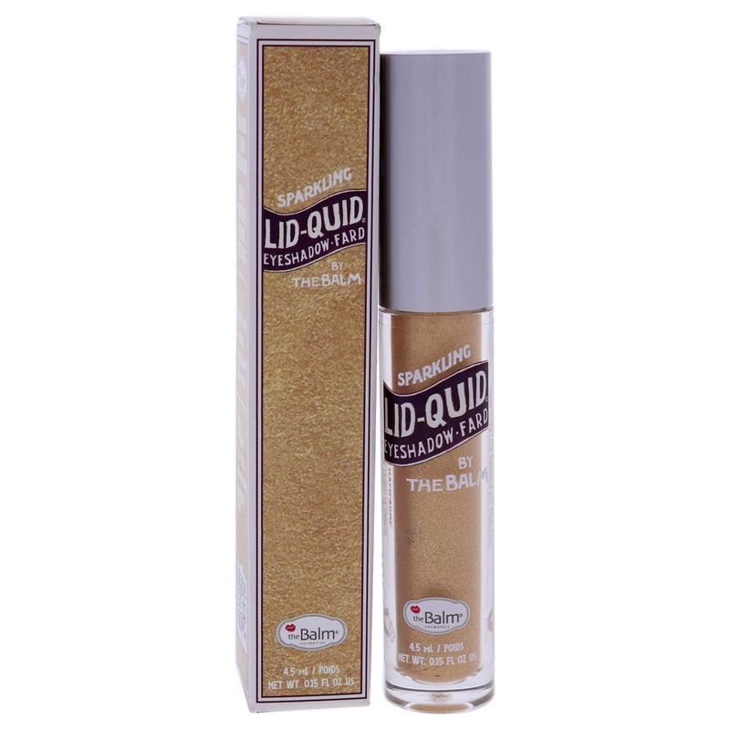 TheBalm Lid-Quid Sparkling Liquid Eyeshadow - Champagne by the Balm for Women - 0.15 oz Eye Shadow