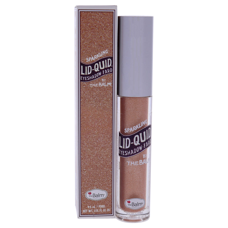 TheBalm Lid-Quid Sparkling Liquid Eyeshadow - Rose by the Balm for Women - 0.15 oz Eye Shadow