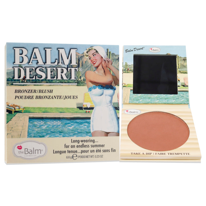 TheBalm Balm Desert Bronzer-Blush by the Balm for Women - 0.23 oz Blush