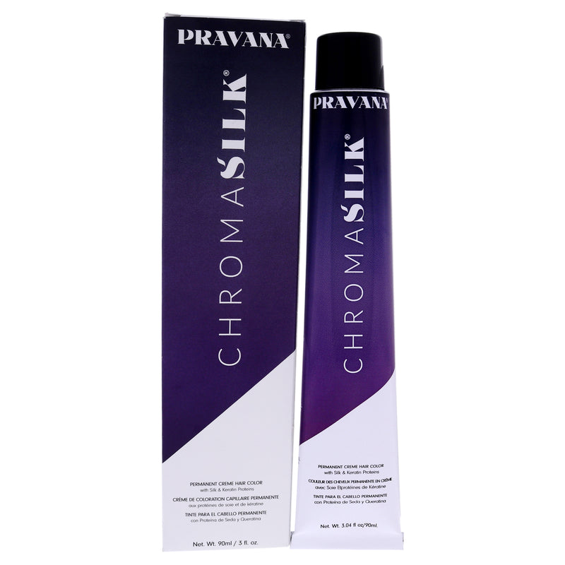 Pravana ChromaSilk Creme Hair Color - 6.5 Dark Mahogany Blonde by Pravana for Unisex - 3 oz Hair Color
