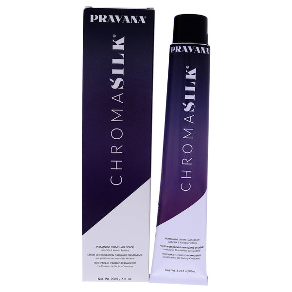Pravana ChromaSilk Creme Hair Color - 7.45 Copper Mahogany Blonde by Pravana for Unisex - 3 oz Hair Color