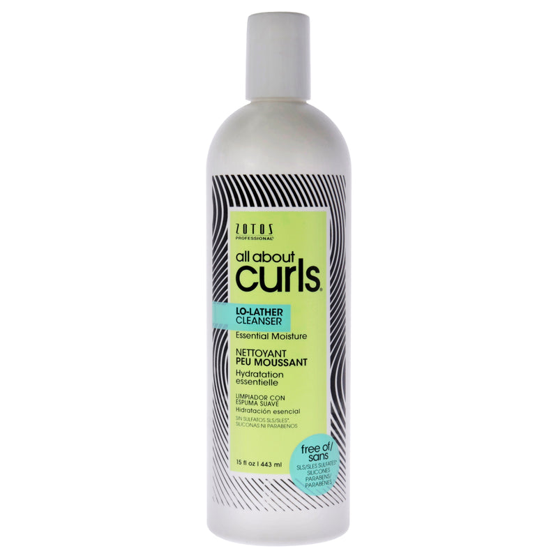 All About Curls Lo-Lather Cleanser by All About Curls for Unisex - 15.0 oz Cleanser