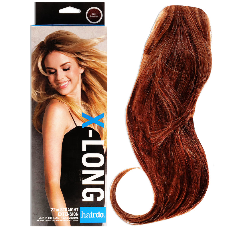 Hairdo Straight Extension Kit - R28S Glazed Fire by Hairdo for Women - 22 Inch Hair Extension