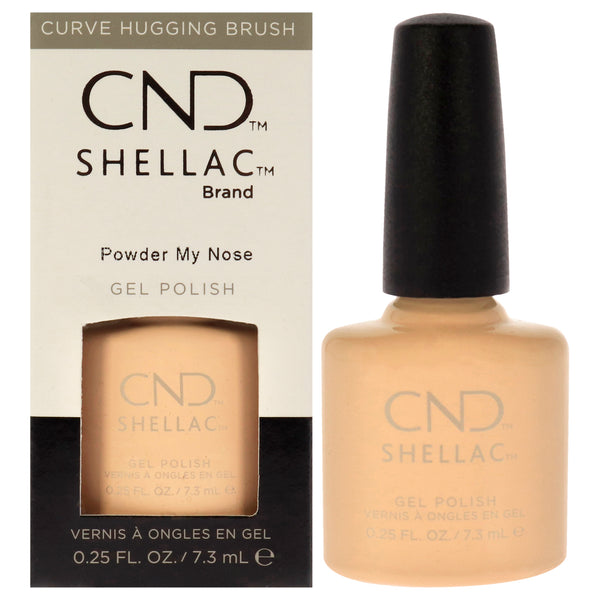 CND Shellac Nail Color - Powder My Nose by CND for Women - 0.25 oz Nail Polish