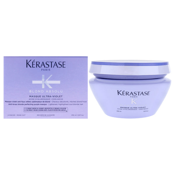 Kerastase Blond Absolu Ultra Violet Masque by Kerastase for Unisex - 6.8 oz Masque