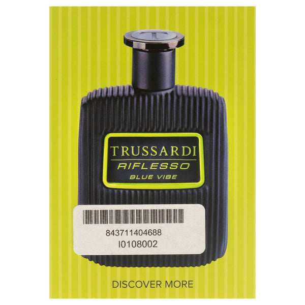 Trussardi Blue Vibe Liquatouch Sample by Trussardi for Men - 1 Pc Sample