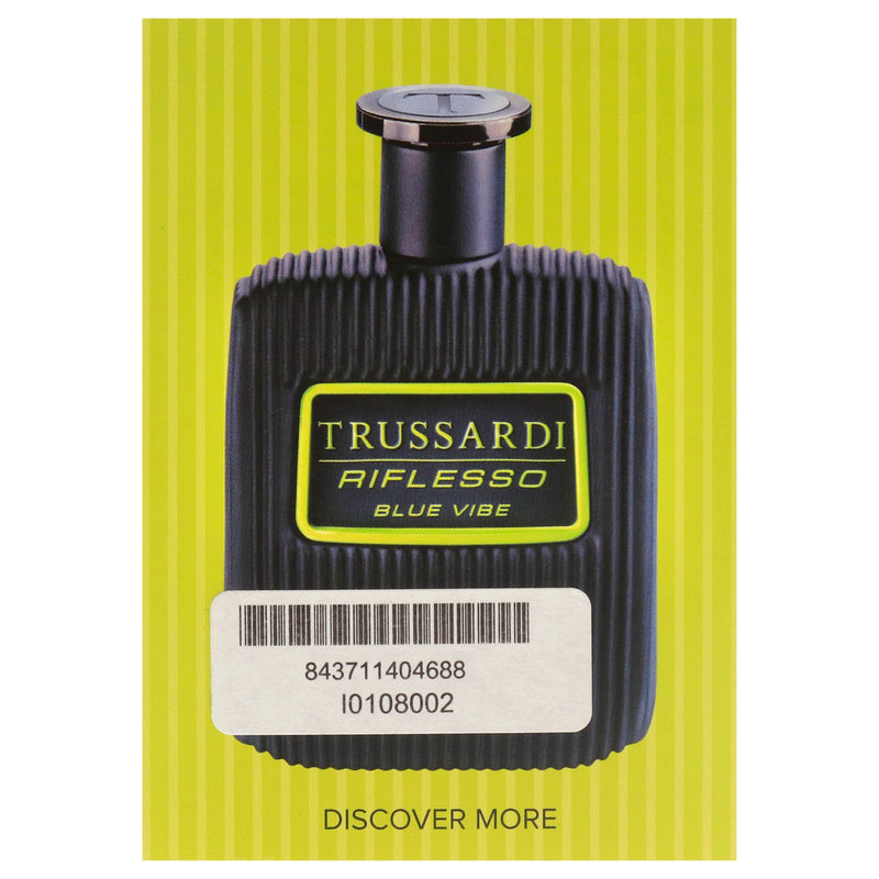 Trussardi Blue Vibe Liquatouch Sample by Trussardi for Men - 1 Pc Sample
