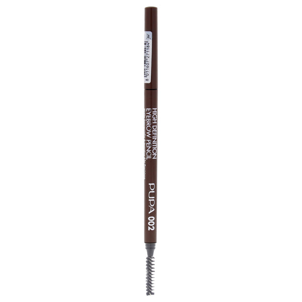 Pupa Milano High Definition Eyebrow Pencil - 002 Brown by Pupa Milano for Women - 0.003 oz Eyebrow