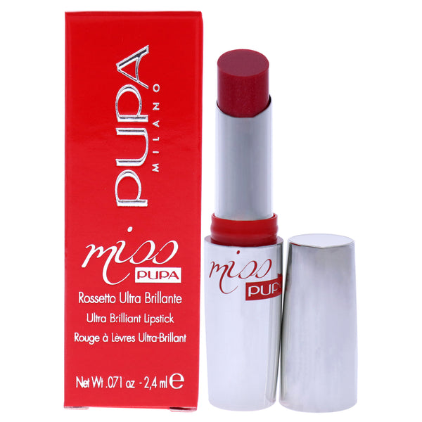 Pupa Milano Miss Pupa - 500 Love Pearly Red by Pupa Milano for Women - 0.071 oz Lipstick