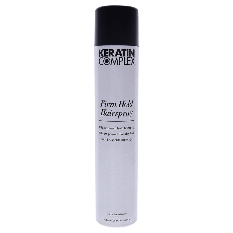 Keratin Complex Firm Hold Hairspray by Keratin Complex for Unisex - 9 oz Hairspray