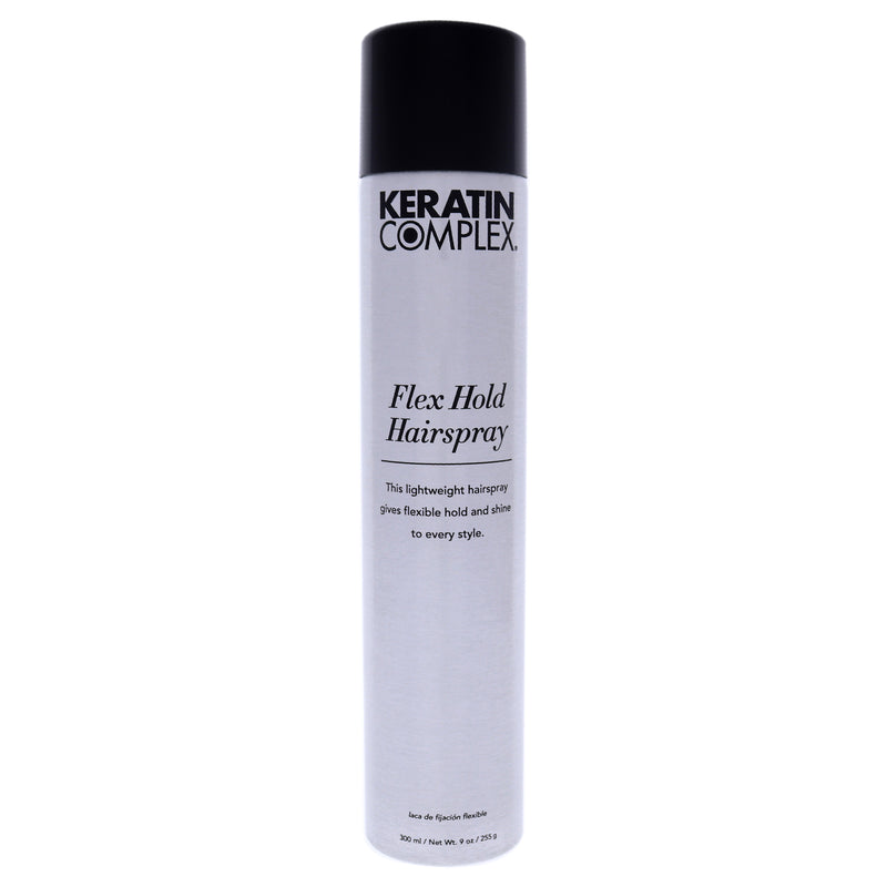 Keratin Complex Flex Hold Hairspray by Keratin Complex for Unisex - 9 oz Hairspray