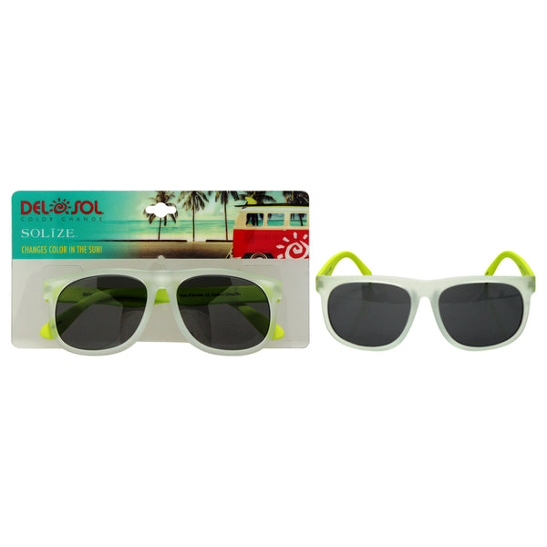 DelSol Kids Solize Boys of Summer - Clear to Blue by DelSol for Kids - 1 Pc Sunglasses