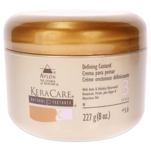 Avlon KeraCare Natural Defining Custard Cream by Avlon for Unisex - 8 oz Cream