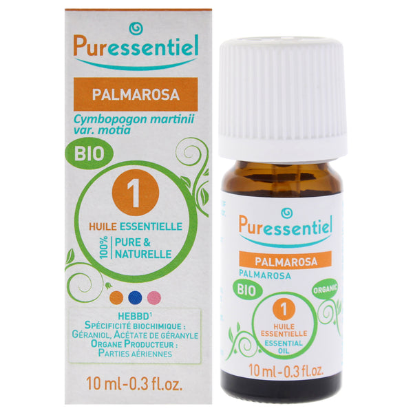 Puressentiel Organic Essential Oil - Palmarosa by Puressentiel for Unisex - 0.3 oz Oil