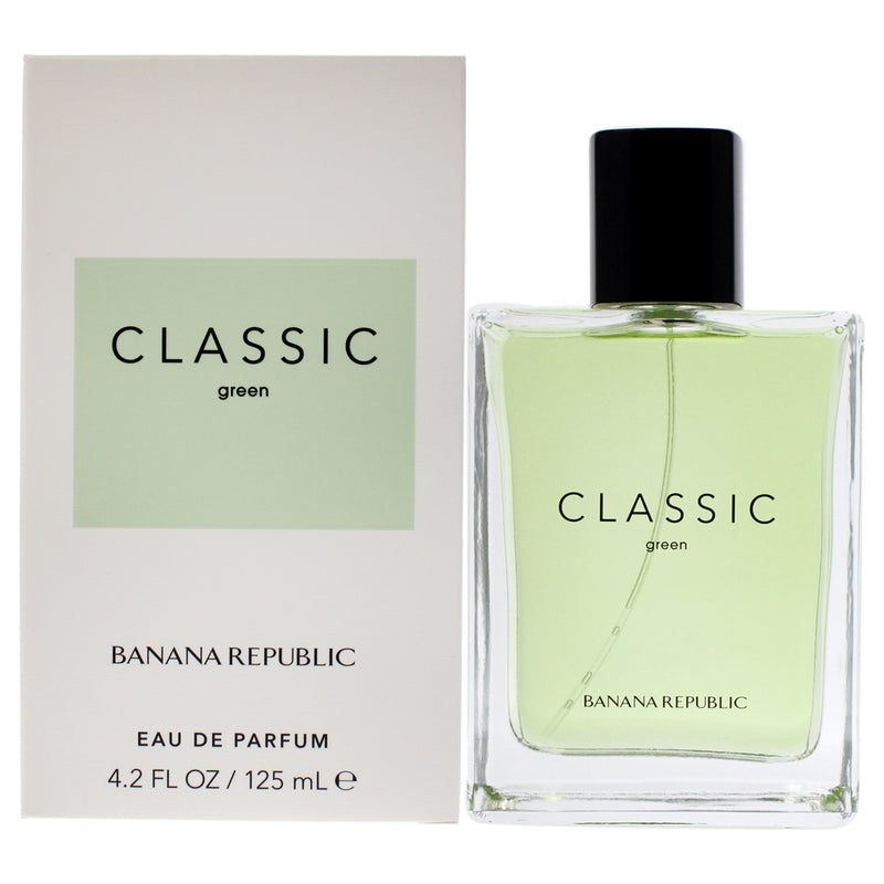 Banana Republic Classic Green by Banana Republic for Unisex - 4.2 oz EDP Spray