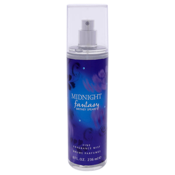 Britney Spears Midnight Fantasy by Britney Spears for Women - 8 oz Fragrance Mist