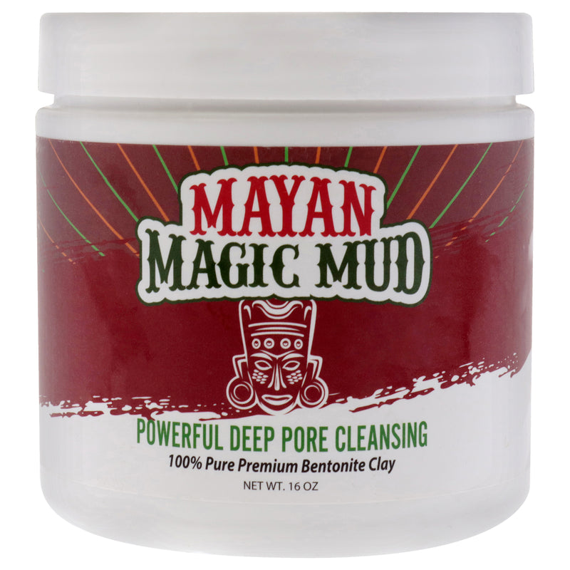 Mayan Magic Mud Powerful Deep Pore Cleansing Bentonite Clay by Mayan Magic Mud for Unisex - 16 oz Cleanser