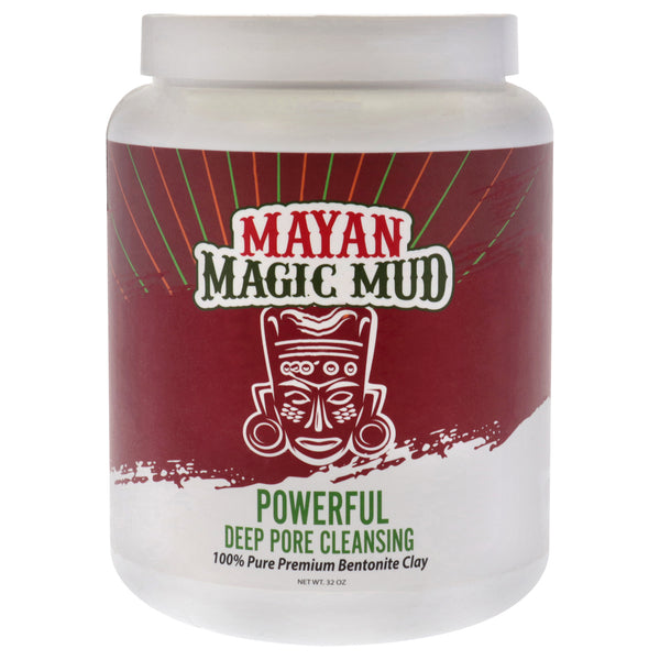 Mayan Magic Mud Powerful Deep Pore Cleansing Bentonite Clay by Mayan Magic Mud for Unisex - 32 oz Cleanser