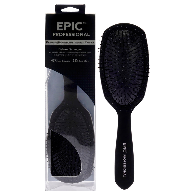 Wet Brush Pro Epic Deluxe Detangler Brush - Black by Wet Brush for Unisex - 1 Pc Hair Brush
