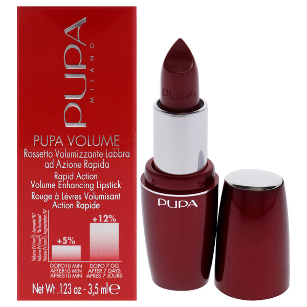 Pupa Milano Pupa Volume Rapid Action Enhacing Lipstick - 400 Vintage Red by Pupa Milano for Women - 0.123 oz Lipstick