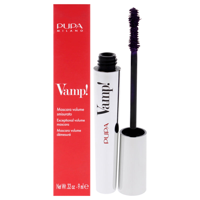 Pupa Milano Vamp! Mascara - 400 Amethyst Violet by Pupa Milano for Women - 0.32 oz Mascara