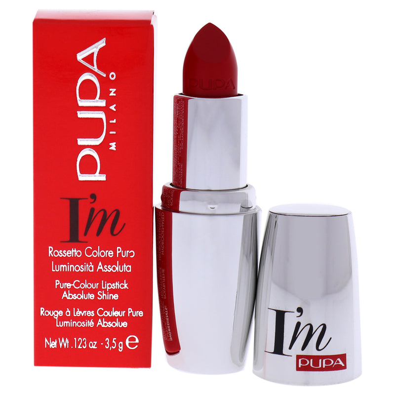 Pupa Milano I Am Pure-Colour Lipstick - 303 Flamboyant Orange by Pupa Milano for Women - 0.123 oz Lipstick