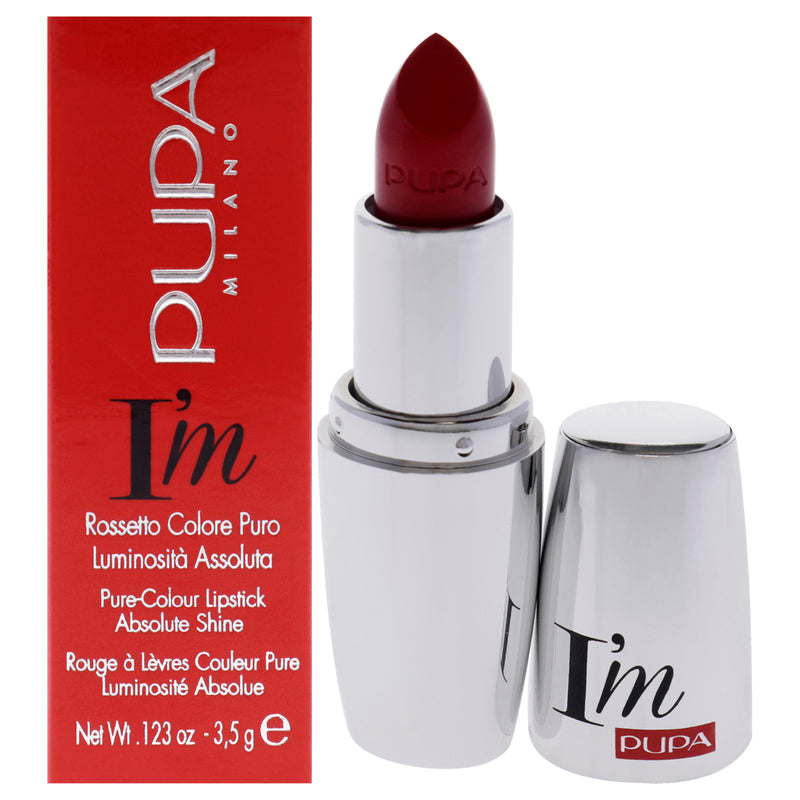 Pupa Milano I Am Pure-Colour Lipstick - 306 Red Pop by Pupa Milano for Women - 0.123 oz Lipstick