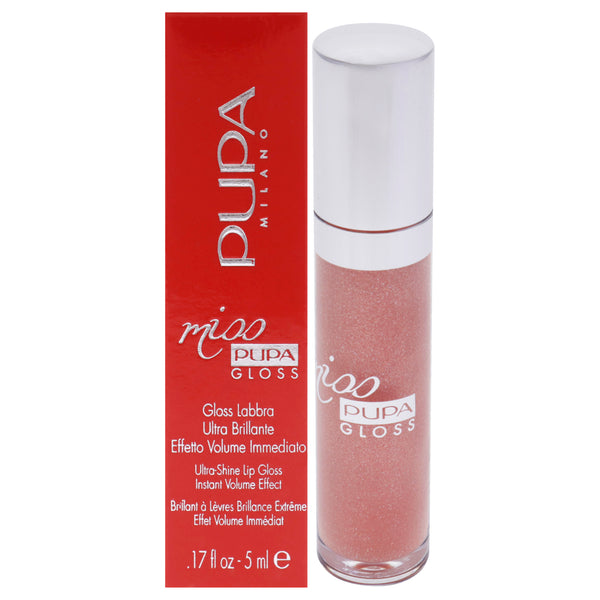 Pupa Milano Miss Pupa Gloss Ultra-Shine Lip Gloss - 102 Sexy Skin by Pupa Milano for Women - 0.17 oz Lip Gloss