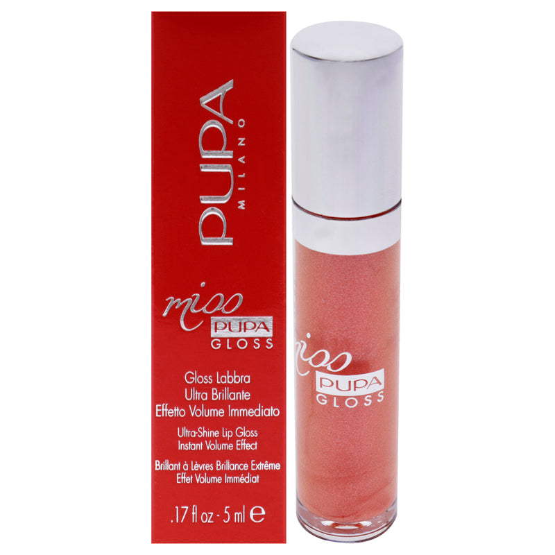 Pupa Milano Miss Pupa Gloss Ultra-Shine Lip Gloss - 200 Juicy Glaze by Pupa Milano for Women - 0.17 oz Lip Gloss