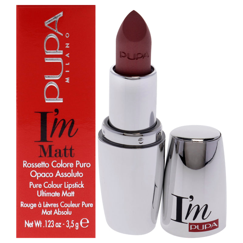 Pupa Milano I Am Matte Pure Colour Lipstick - 010 Delicate Nude by Pupa Milano for Women - 0.123 oz Lipstick