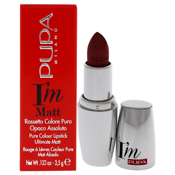 Pupa Milano I Am Matte Pure Colour Lipstick - 012 Angel Rose by Pupa Milano for Women - 0.123 oz Lipstick