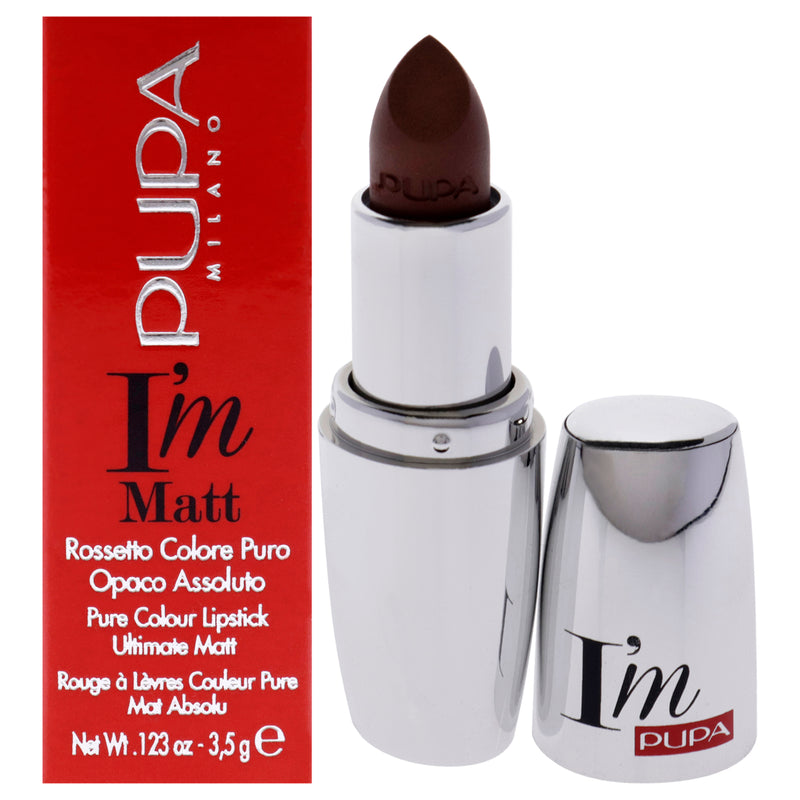 Pupa Milano I Am Matte Pure Colour Lipstick - 016 Mochaccino by Pupa Milano for Women - 0.123 oz Lipstick