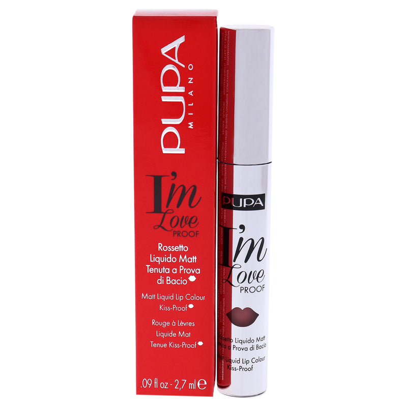 Pupa Milano I Am Love Proof Matt Liquid Lip Color - 002 Delicate Nude by Pupa Milano for Women - 0.09 oz Lipstick